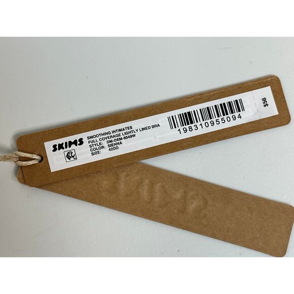 SKIMS NWT Smoothing Intimates Full Coverage Lightly Lined Bra Sienna Tan 42DD - Picture 6 of 9